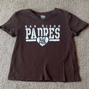 Genuine Merchandise Brown San Diego Padres Kids Tee